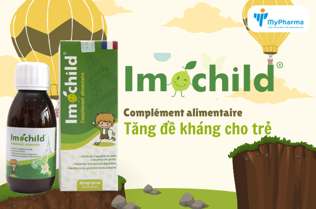 Siro Imochild - Tăng đề kháng, trẻ ăn ngon