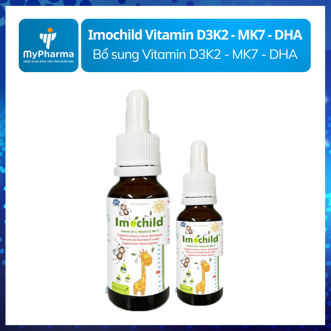 Lợi ích của imochild vitamin d3 k2 cho sức khỏe của bạn
