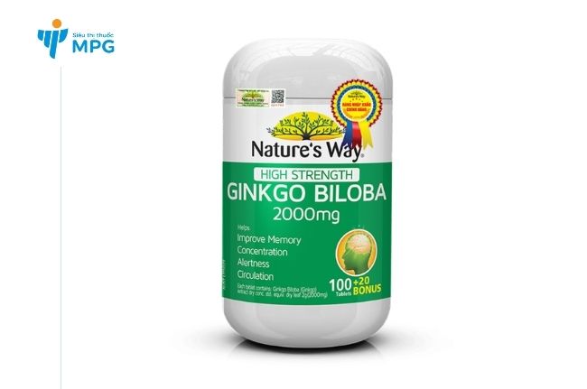 Nature’s way high strength Ginkgo Biloba 2000mg