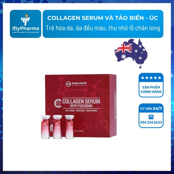 tinh chất collagen serum và tảo biển