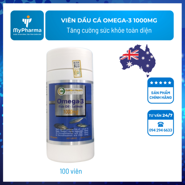 dau ca hoi Omega 3 golden health australia