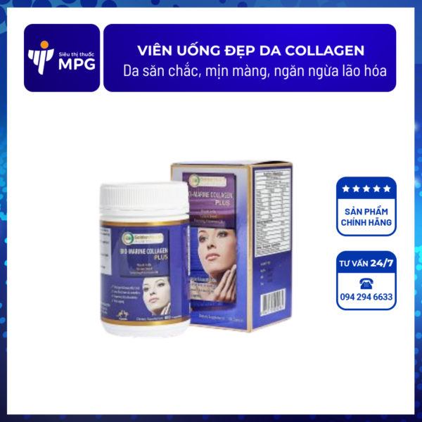 vien uong dep da collagen golden health