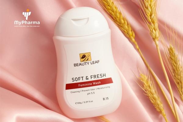 Dung dịch vệ sinh Soft & Fresh Feminine Beauty Leaf co tot khong