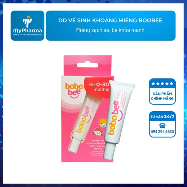 Gel vệ sinh khoang miệng Bobobee