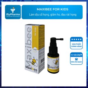 Xịt họng keo ong maxibee for kids