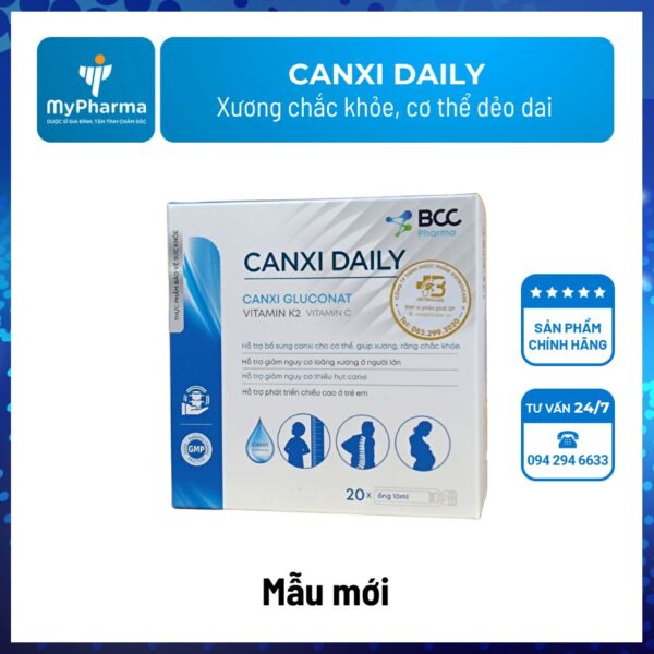 canxi daily mẫu mới