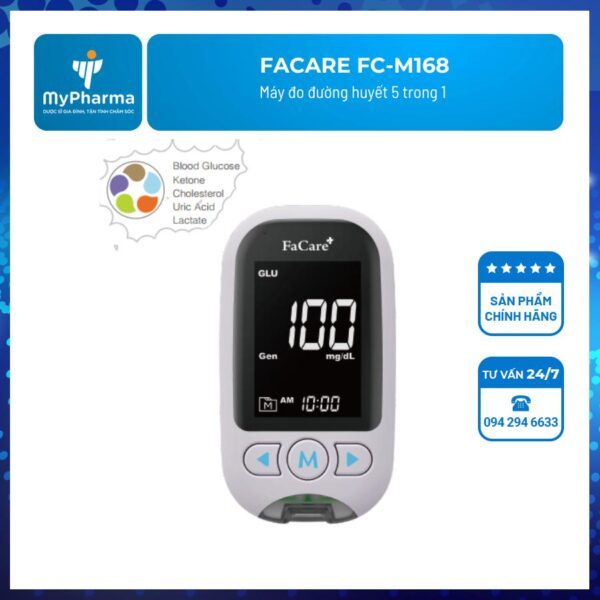 Máy đo 5 trong 1 FaCare FC-M168