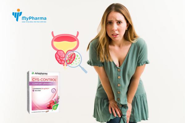 cong dung Cys-control Confort Urinaire Arkopharma - Viên uống ngừa viêm đường tiết niệu