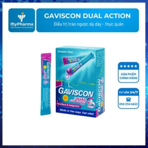 Gaviscon Dual Action - Gaviscon hồng