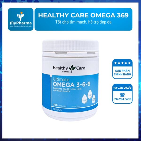 viên uống omega 3-6-9 healthy care