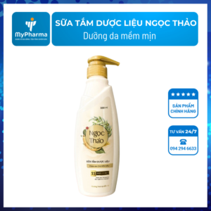 Sữa tắm dược liệu Ngọc Thảo chuyên sâu