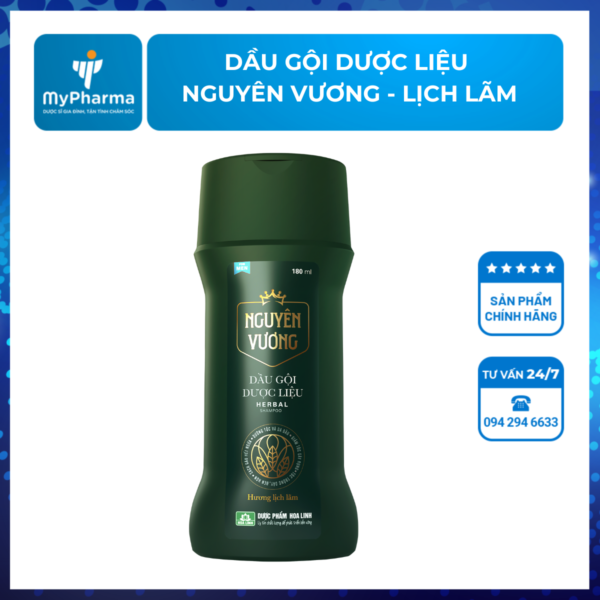 Dầu Gội Dược Liệu Nguyên Vương Lịch Lãm